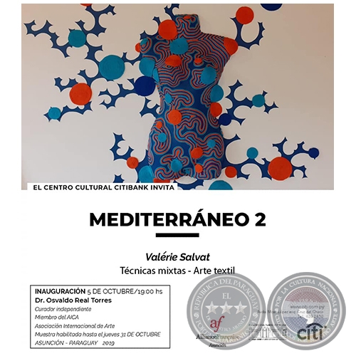 Mediterráneo 2 - Curador independiente: Dr. Osvaldo González Real - Sábado, 05 de Octubre de 2019